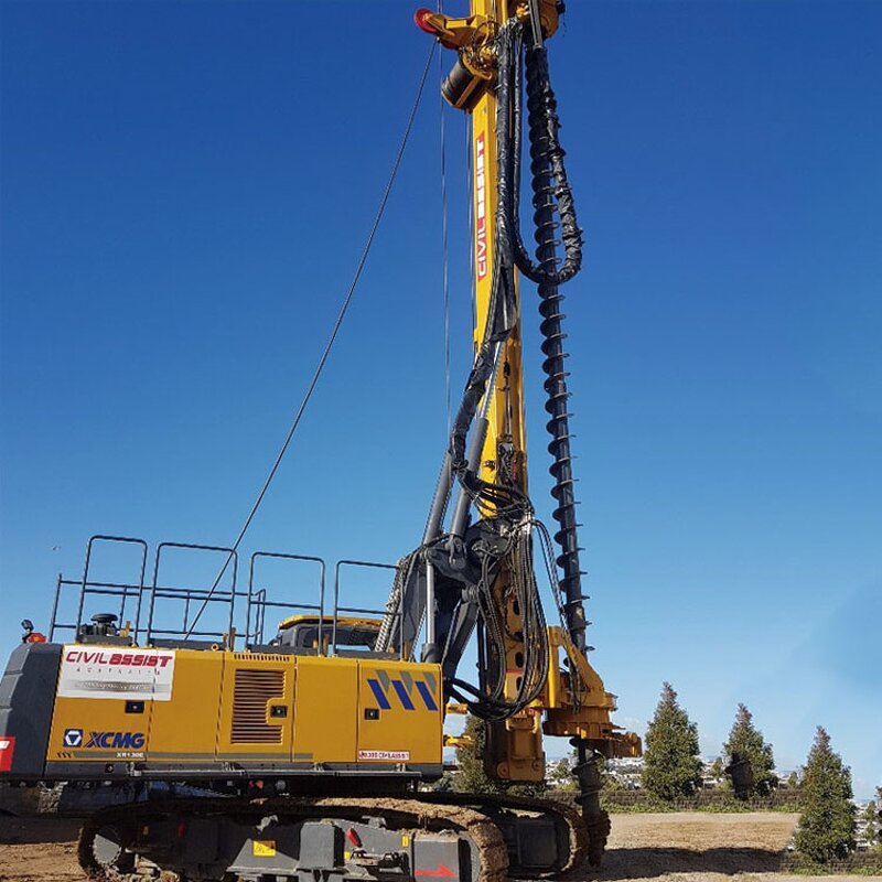 Rotary Drilling Rig Manufacturer - XR130E 50m Max.Drilling Depth