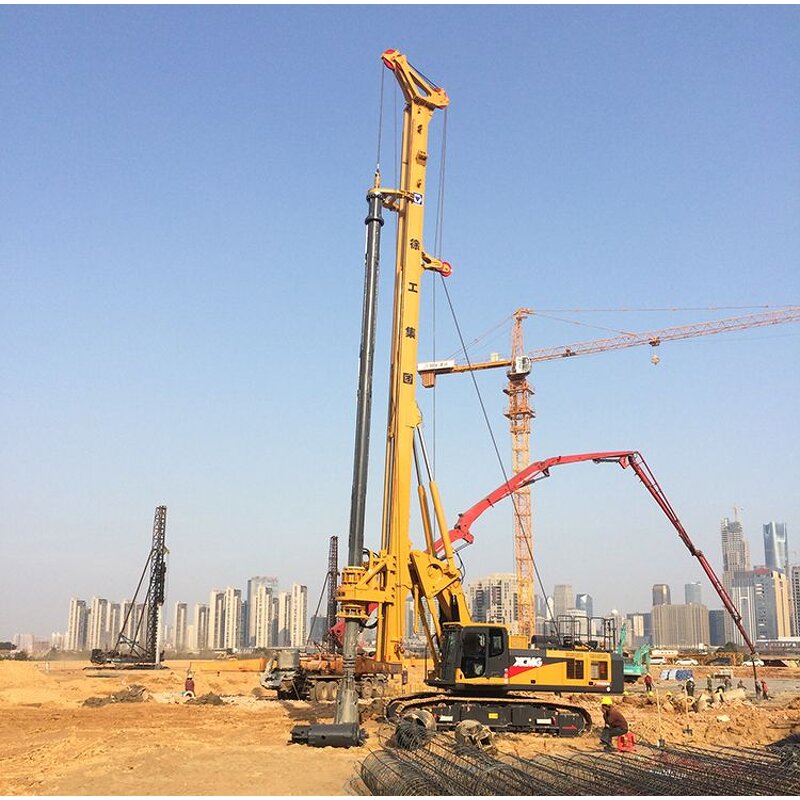 Rotary Drilling Rig Manufacturer - XR220D 72m Good Price