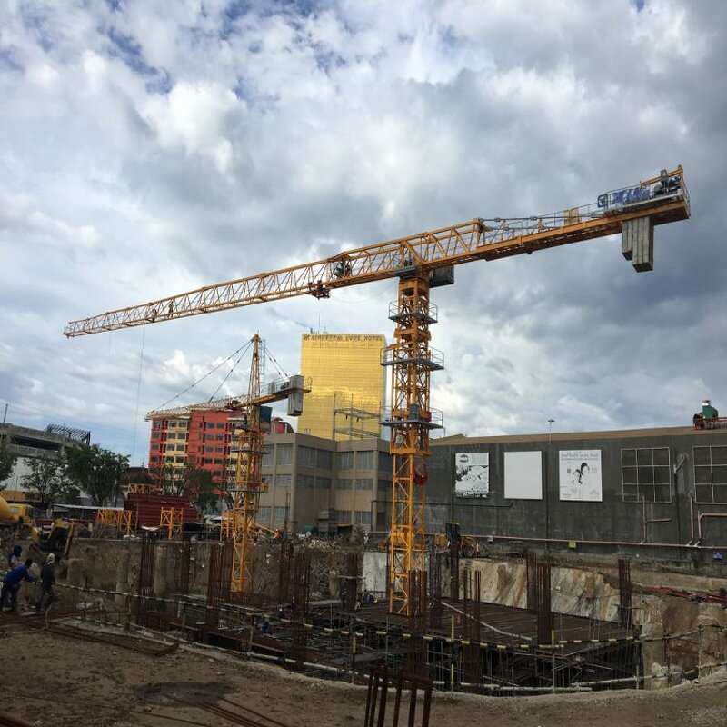 Tower Crane Manufacturer - TC8030 25 Ton External Climbing