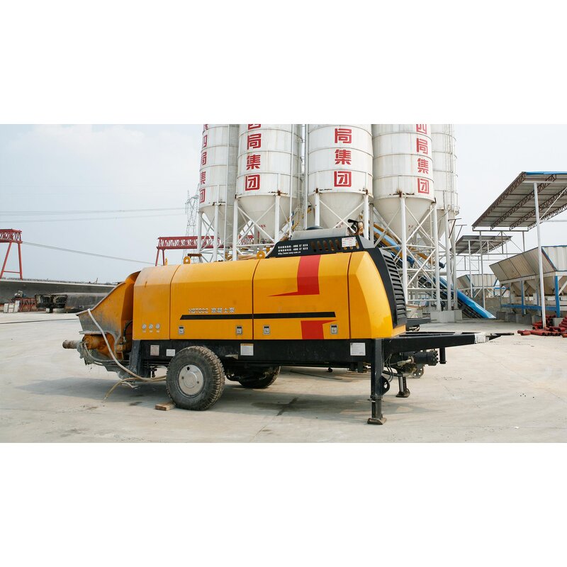 Trailer Mounted Concrete Pump Manufacturer - HBT5008C-6Y 55m3/h