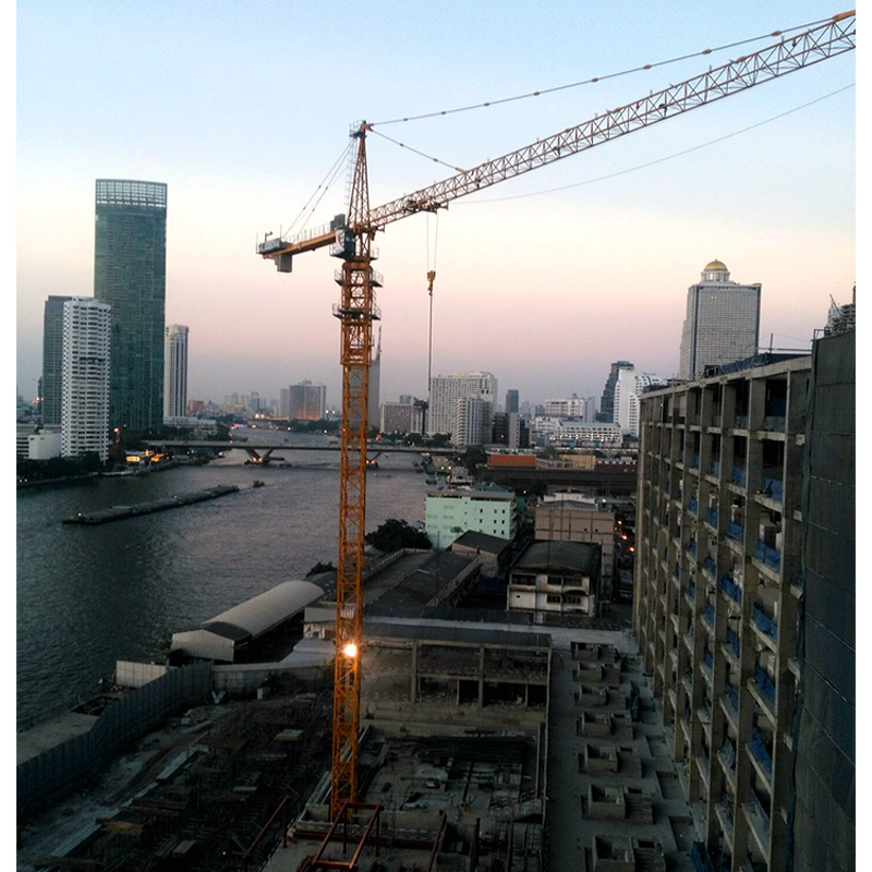 Tower Crane Manufacturer - Zoomlion 16 Ton TC7035B-16 Topkit