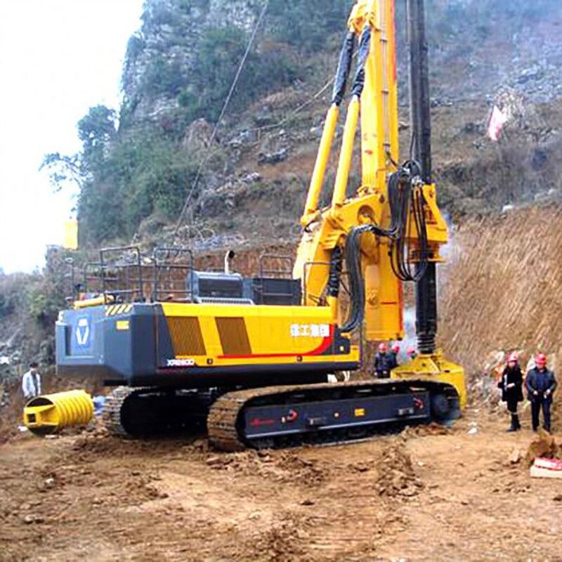 Rotary Drilling Rig Manufacturer - XCM-G XR280D 280kn Max.pulling Force