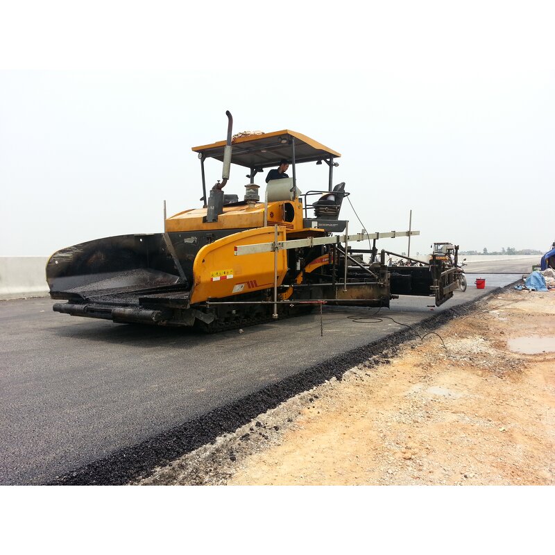 Asphalt Paver Manufacturer - Sanyi SAP100C-8 180kw Factory Price with Spare Parts
