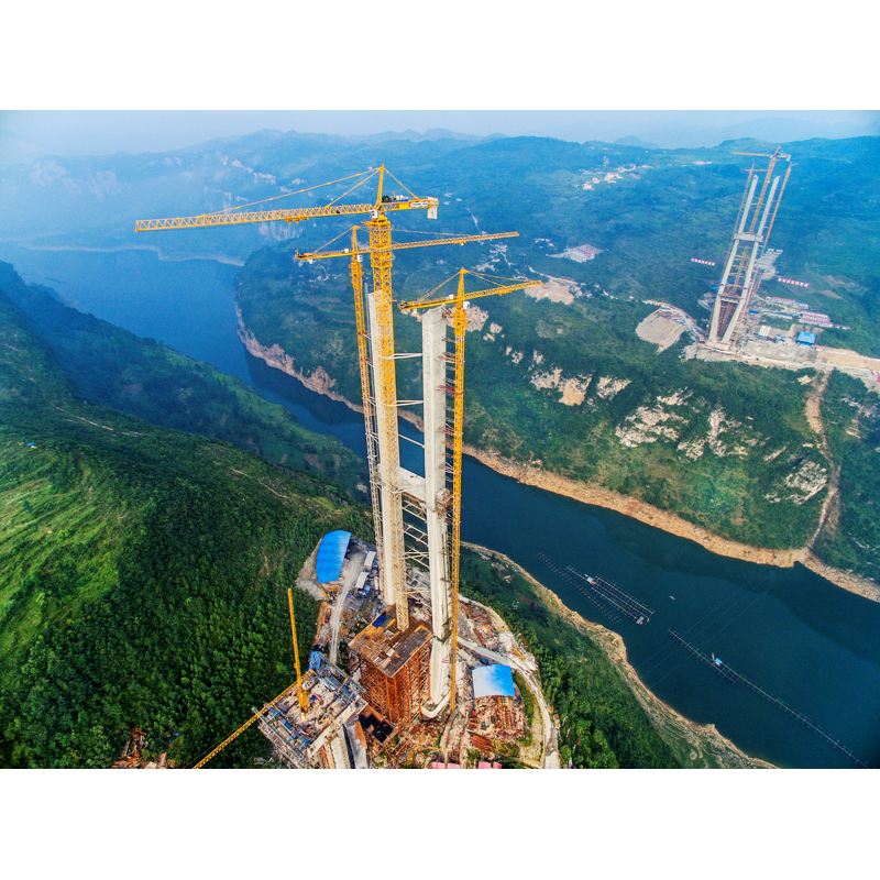 Tower Crane Manufacturer - Zoomlion 10 Ton TC7013-10 Topkit