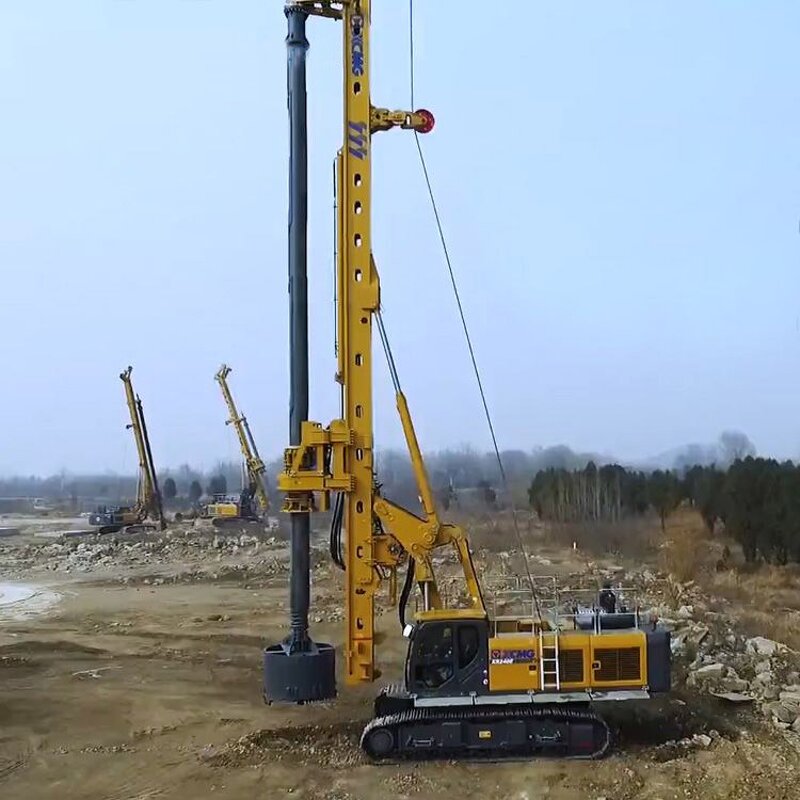 Rotary Drilling Rig Manufacturer - XR260D Crawler Type Pile Foundation Top Brand