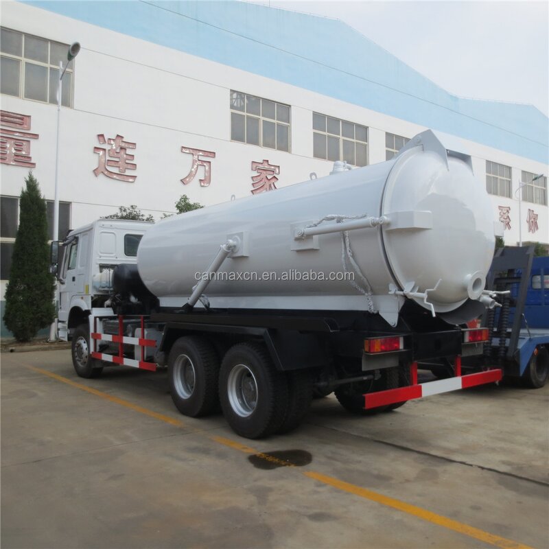 Sewage Suction Truck Manufacturer - CANMAX ST16 with Sewage Pump