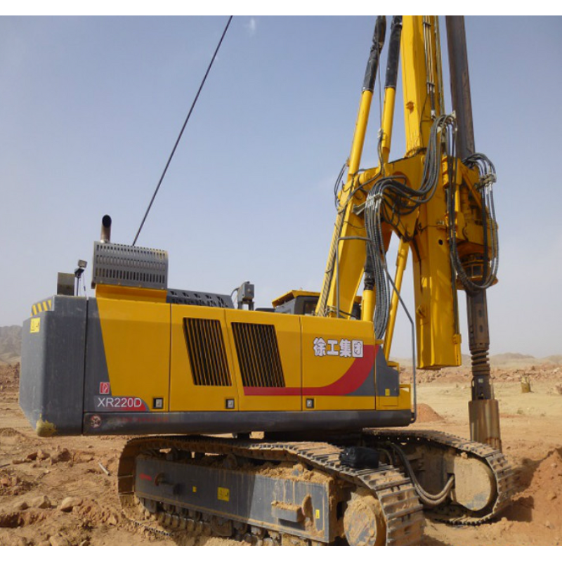 Rotary Drilling Rig Manufacturer - XCM-G XR220DII 56m Max.Drilling Depth