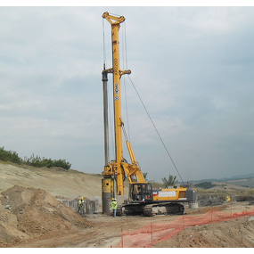 Rotary Drilling Rig Manufacturer - XCM-G XR220DII 56m Max.Drilling Depth