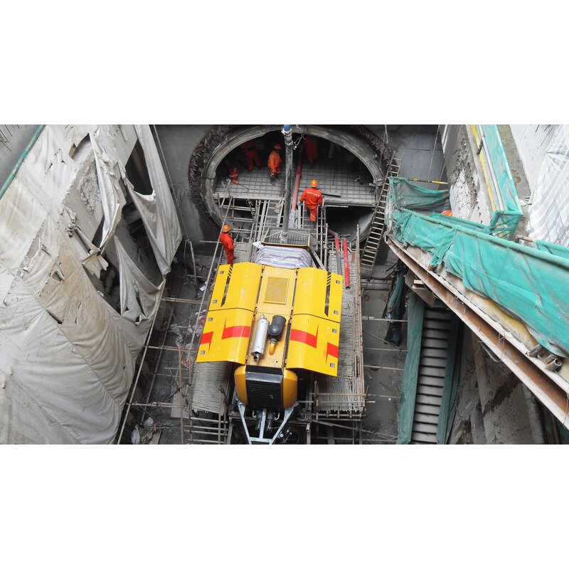 Trailer Mounted Concrete Pump Manufacturer - HBT5008C-6Y 55m3/h