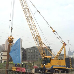 Crawler Crane Manufacturer - 55 Ton XGC55 Hoisting Machinery