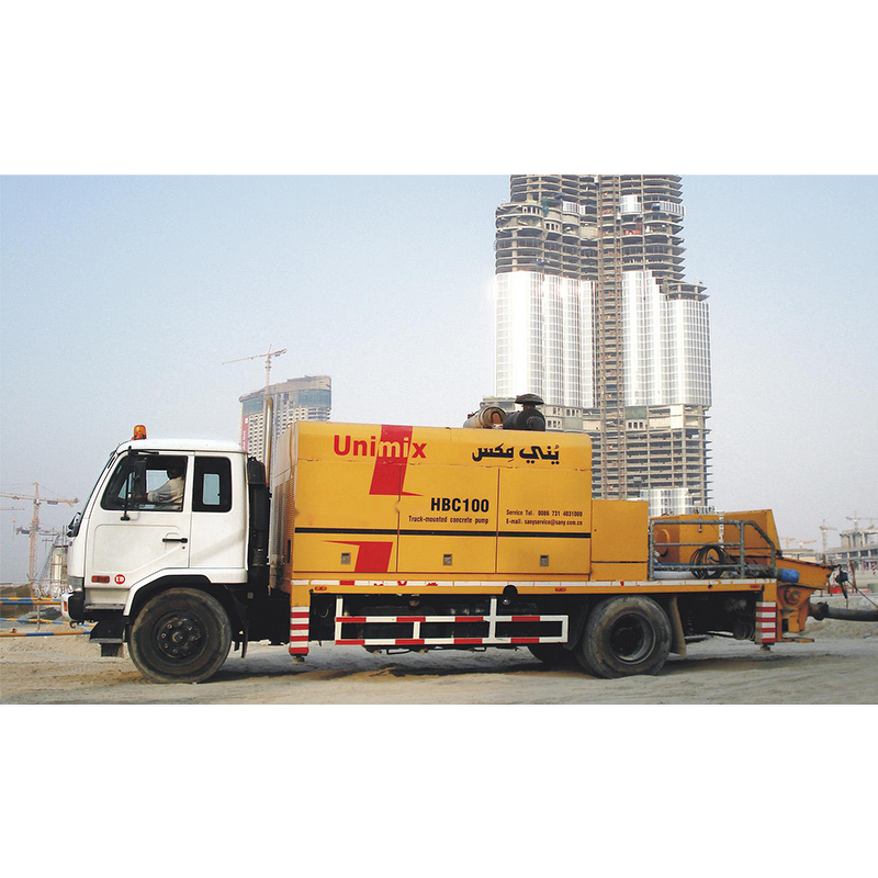 Trailer Mounted Concrete Pump Manufacturer - SY5133THB-9022C-6GS 62-100m3/h Hot Sale