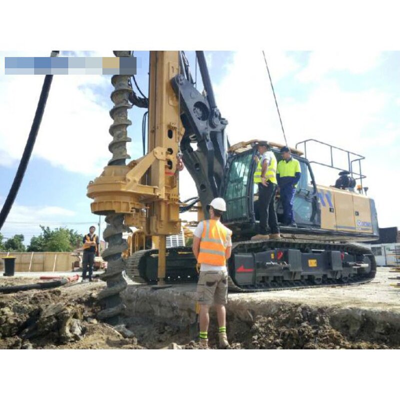 Rotary Drilling Rig Manufacturer - XCM-G XR220D CFA 24m Max.Drilling Depth