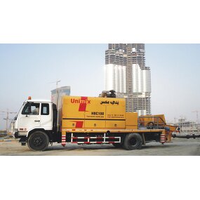 Trailer Mount Concrete Pump Manufacturer - SY5133THB-9018C-6S 55-100m3/h