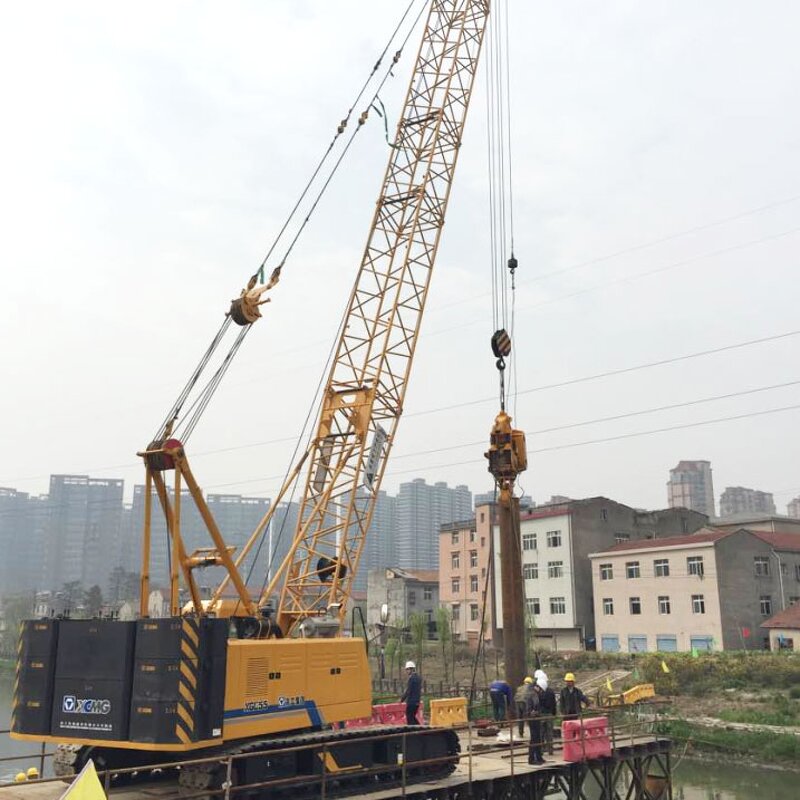 Crawler Crane Manufacturer - 55 Ton XGC55 Hoisting Machinery