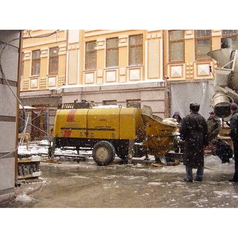 Trailer Mounted Concrete Pump Manufacturer - HBT4008C-5I China Made