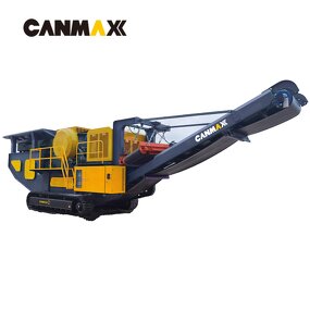 Track Mobile Crusher Manufacturer - CANMAX Crawler Mobile Crushing Plant Output 90-450t/h Price List