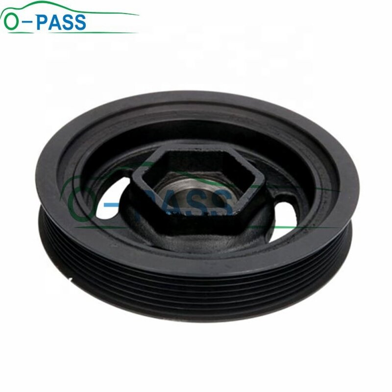 Crankshaft Pulley - OPASS for Honda CR-V RE4 Odyssey RB1 Elysion & Acura TSX