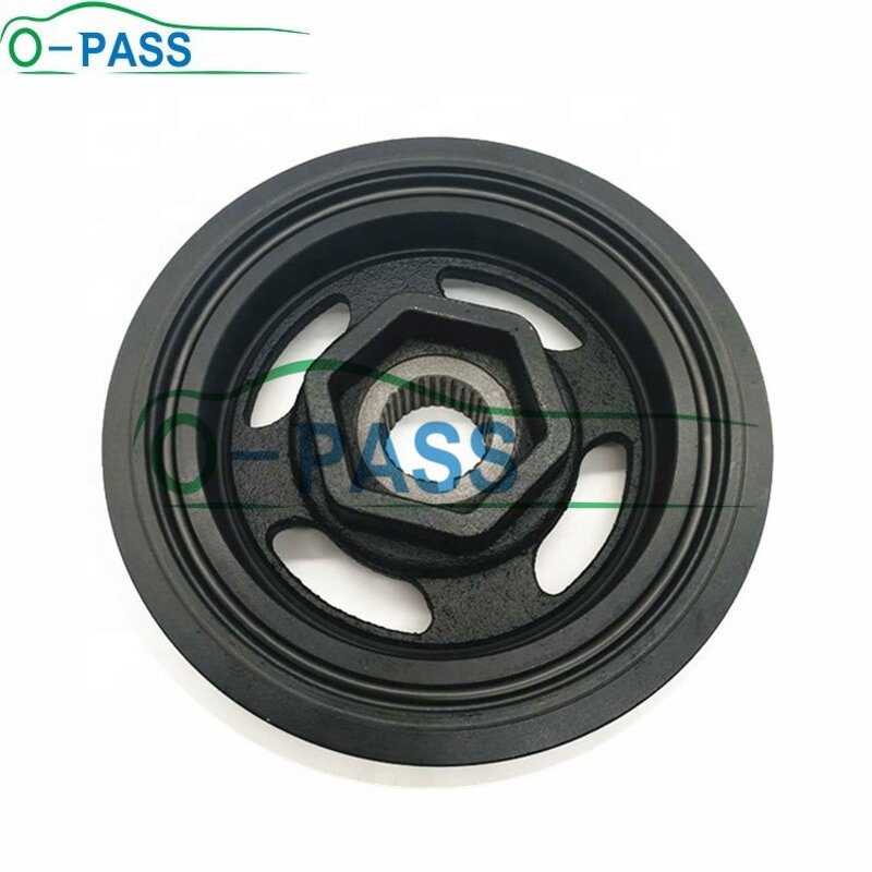 Crankshaft Pulley - OPASS for Honda CR-V RE4 Odyssey RB1 Elysion & Acura TSX