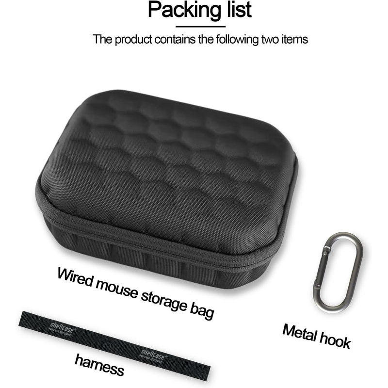 Mouse Storage Bag - for Steelseries Rival 710 Rival700 Wired Gaming Anti-drop