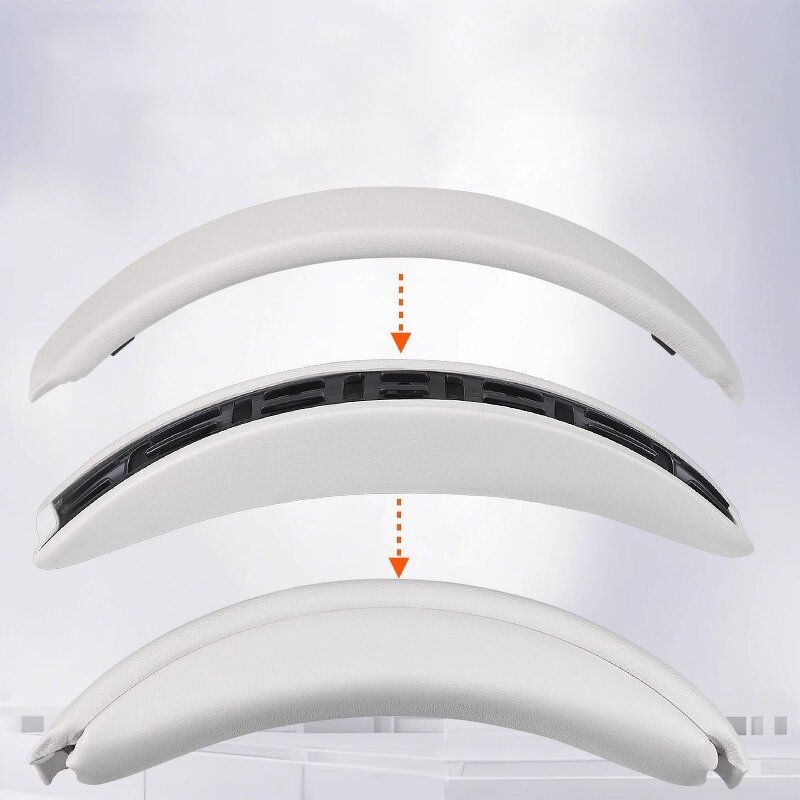 Replacement Headband Pad Kit - Protein Leather for Bose QC35 QC35 Ii QC45 Easy DIY