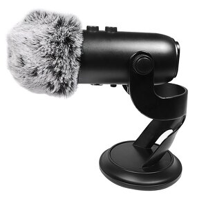 Outdoor Furry Microphone Cover - Windscreen Wind Muff