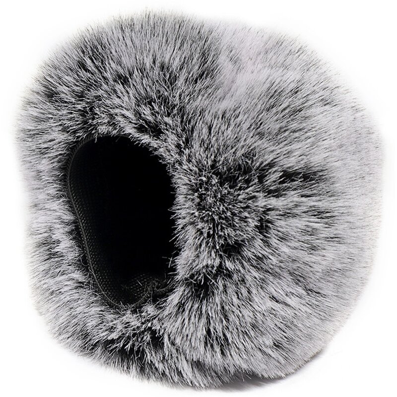 Outdoor Furry Microphone Cover - Windscreen Wind Muff