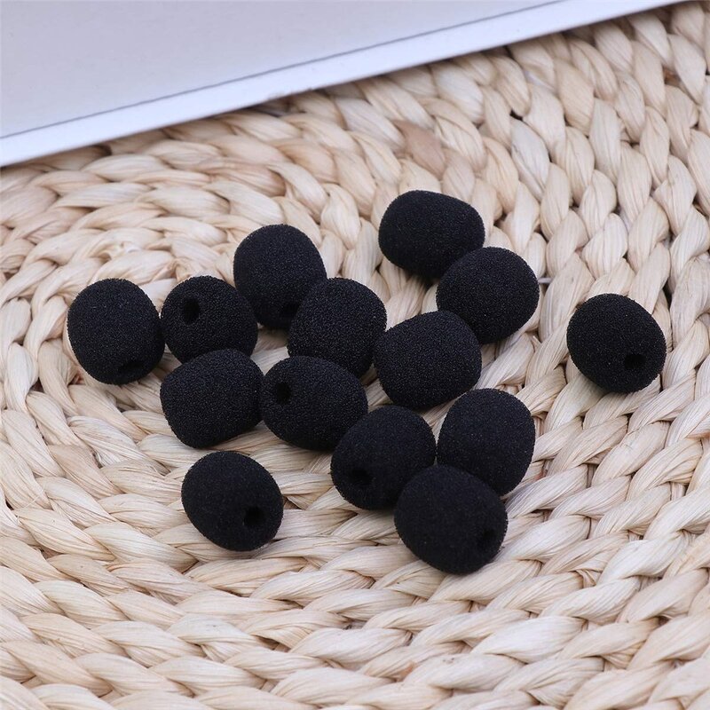 Headset Windscreen Cover - Wholesale Little Foam Sponge for Lavalier Microphone