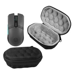 Wireless Mouse Storage Box - for Tianxuan Hard-shell EVA/PU Material Black