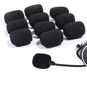 Lavalier Microphone Sponge Cover - Soft Furry Windshield Mic Fur Muff