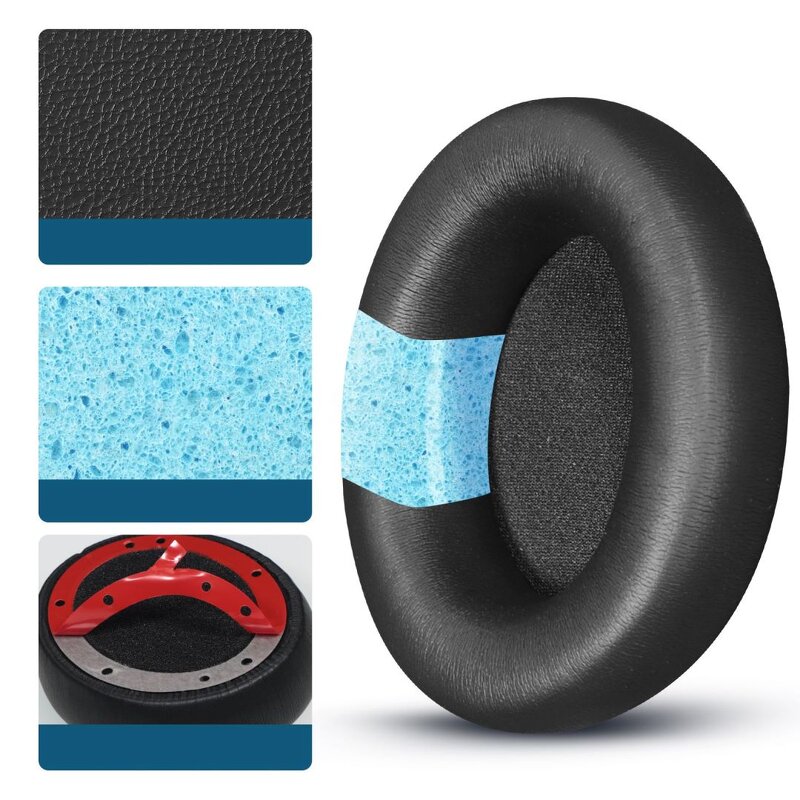 Replacement Ear Pads - for Beats Studio2 Studio3 Wired Wireless with Protein Leather