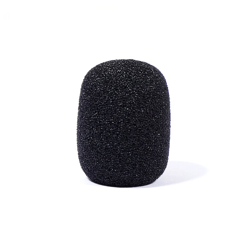 Lavalier Microphone Sponge Cover - Soft Furry Windshield Mic Fur Muff