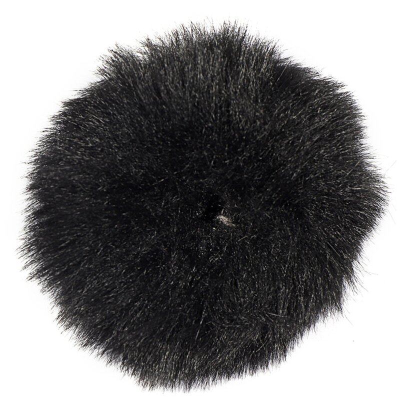 Lavalier Microphone Cover - 5mm Furry Outdoor Artificial Fur Windscreen