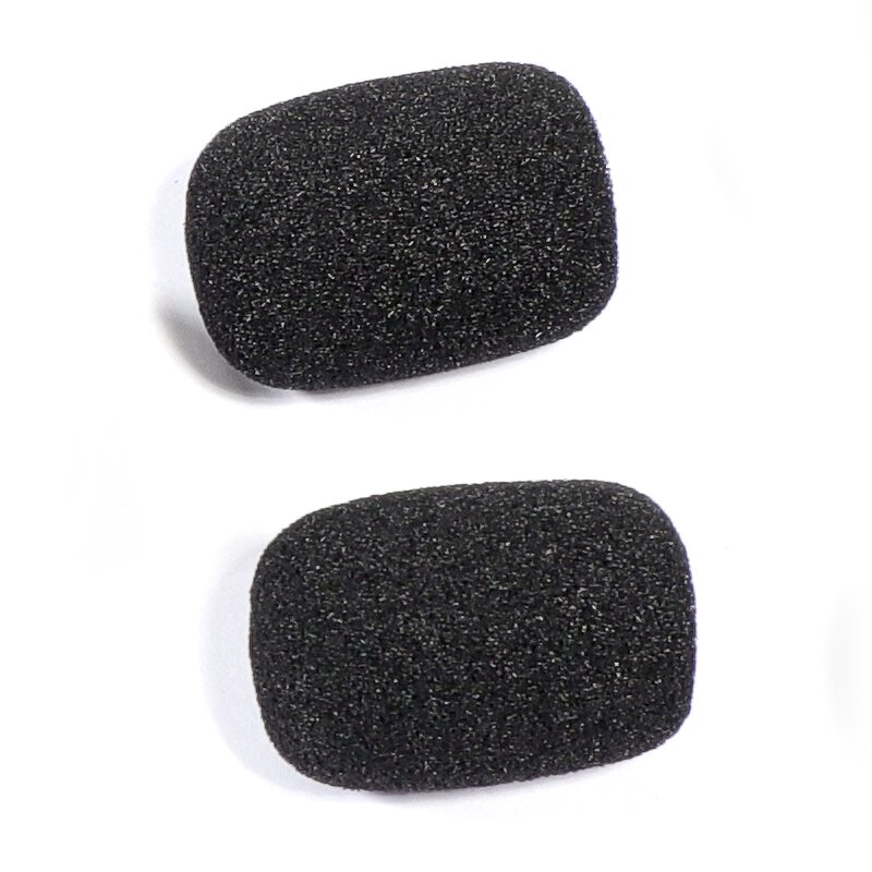 Lavalier Microphone Sponge Cover - Soft Furry Windshield Mic Fur Muff