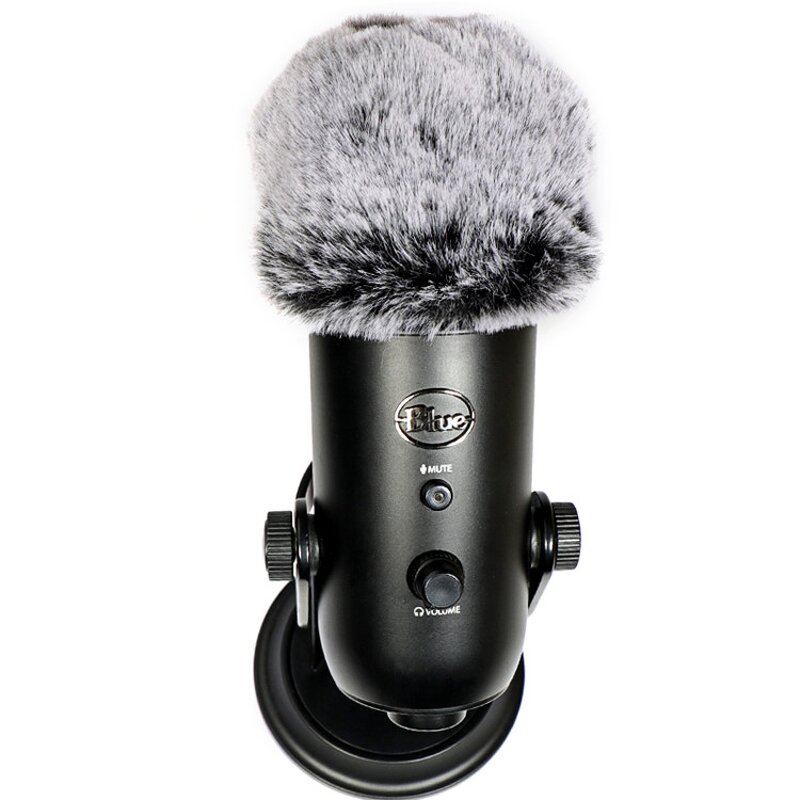 Outdoor Furry Microphone Cover - Windscreen Wind Muff