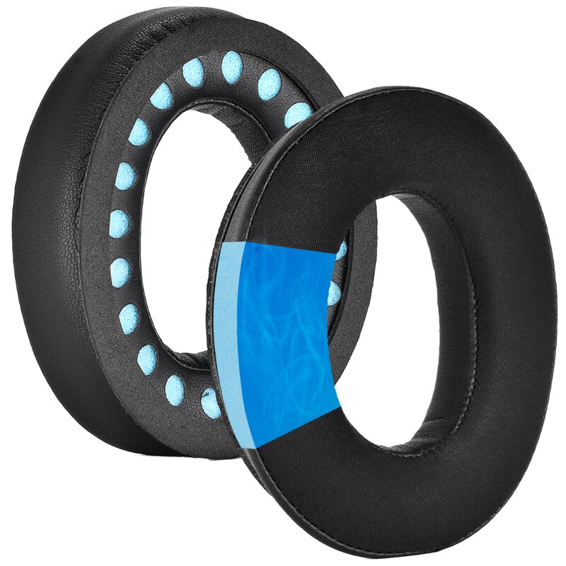 Replacement Ear Pads - Leather Cooling with Quick Dry for QC25 QC35 QC45 Headphones