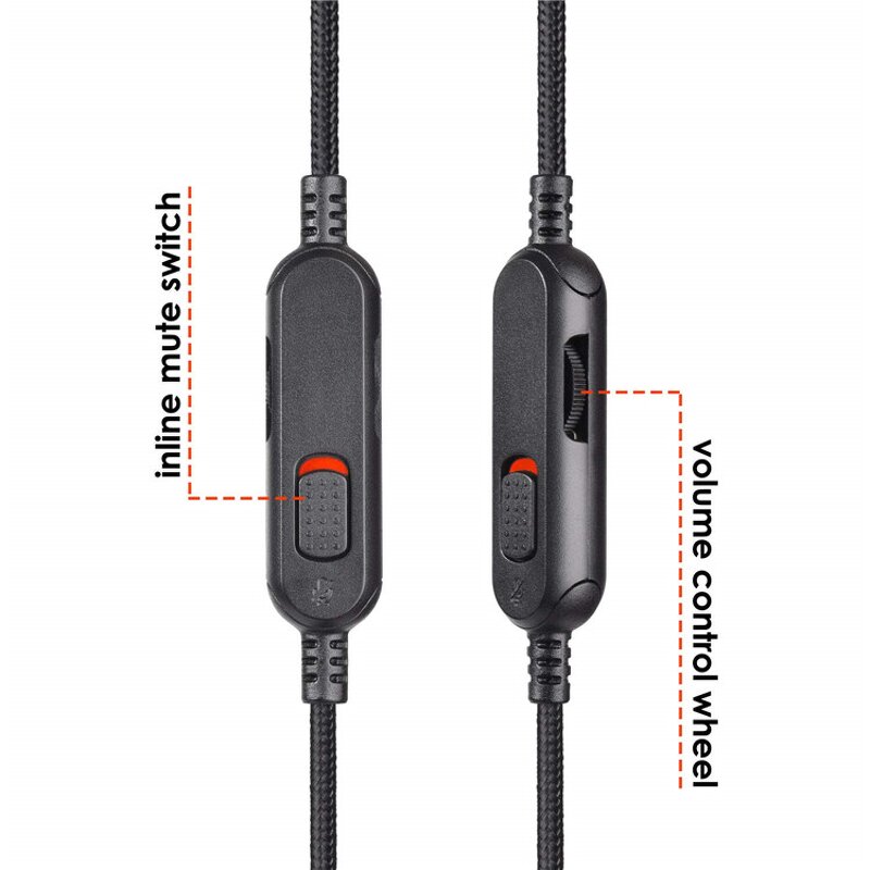 Replacement Audio Cable - Upgrade with Microphone Alpha Earphone 3.5mm