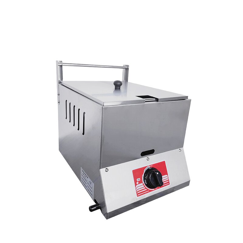 Deep Fryer Manufacturer - 2*22L Commercial with 2 Baskets 9Kw Stainless Steel