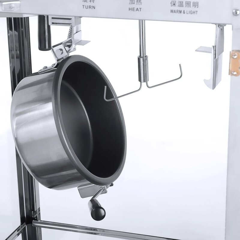 Popcorn Machine Manufacturer - Stainless Steel Commercial Electric 1400W Table Top