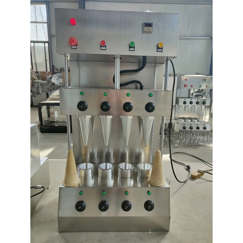 Pizza Cone Forming Machine Manufacturer - Commercial 20.47inch Four-Mold Stainless Steel