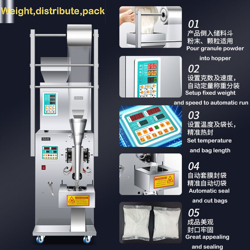Packing Machine Manufacturer - 100g Automated for Coffee Sachet Powder Tea Bag