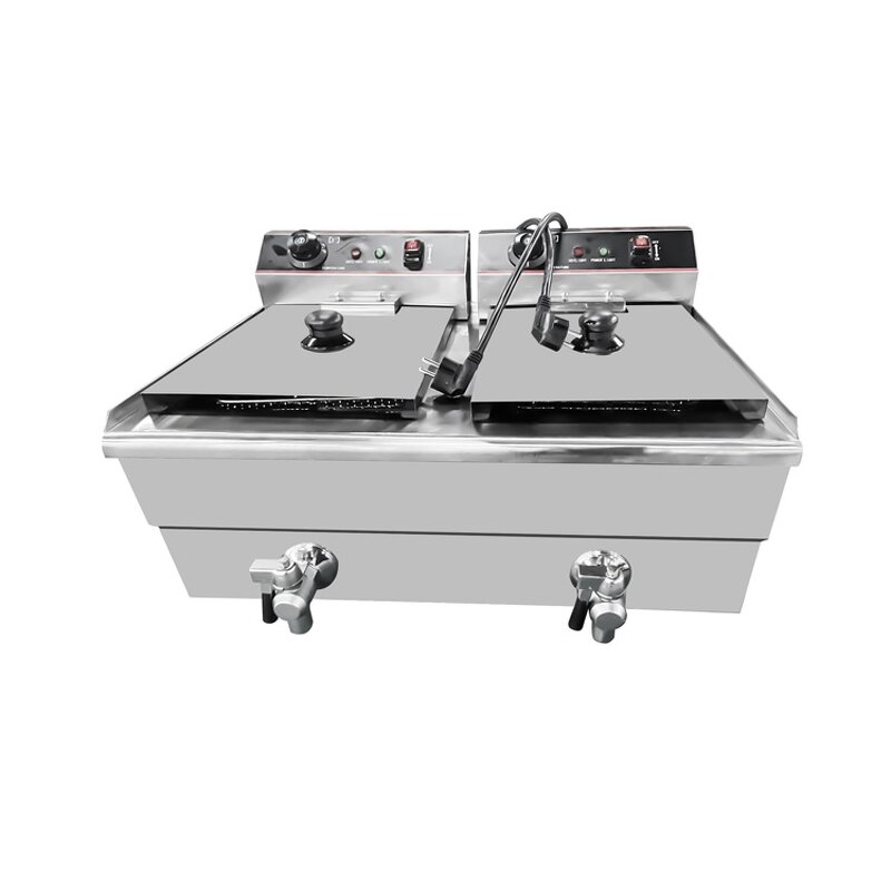 Deep Fryer Manufacturer - 16L Heating Broasted Chicken Single Tank LPG Gas