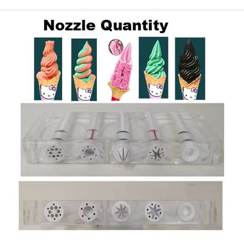 Soft Ice Cream Machine Manufacturer - Commercial 3 Flavors Automatic Gelato Maker