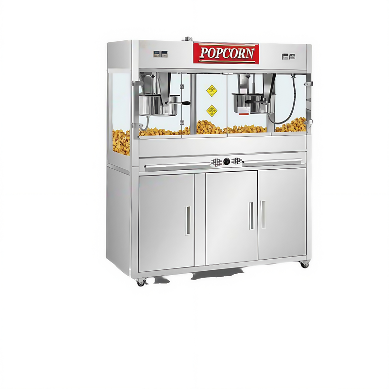 Popcorn Machine Manufacturer - Large 16 Oz Kettle Commercial Cinema Stainless Steel