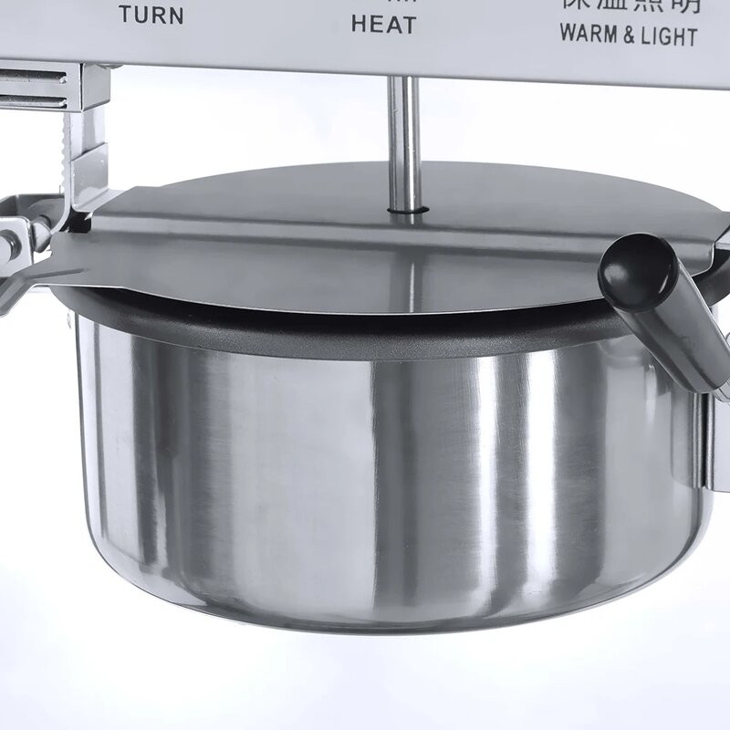 Popcorn Machine Manufacturer - Stainless Steel Commercial Electric 1400W Table Top