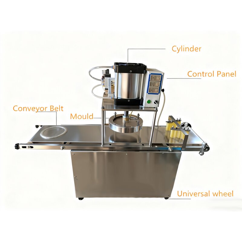 Pizza Dough Sheeter Manufacturer - 10/Min Pizza Dough Press Naan Base Mold