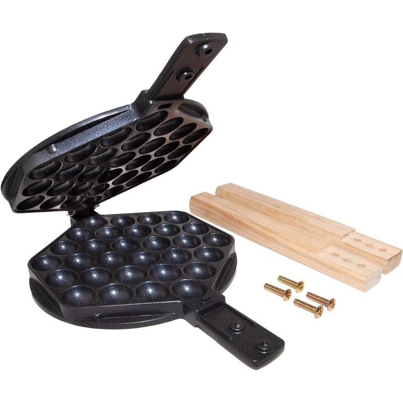 Waffle Maker Plate Manufacturer - GC Bubble Waffle Non-Stick Pan 1 Year Warranty