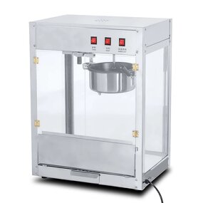 Popcorn Machine Manufacturer - Stainless Steel Commercial Electric 1400W Table Top