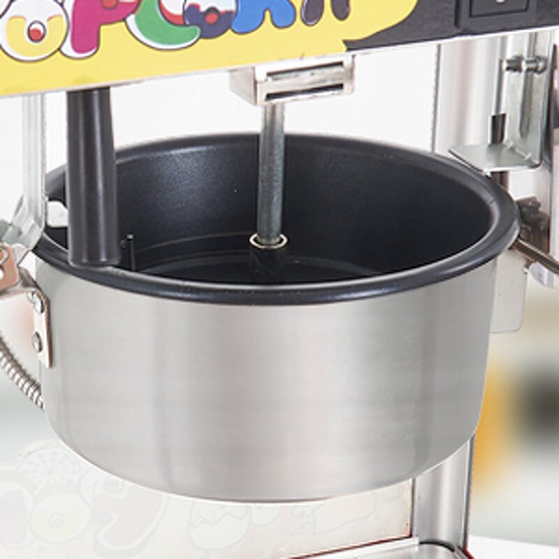 Popcorn Machine Manufacturer - 1400W Hot Air Commercial with Deck Thermal Insulation