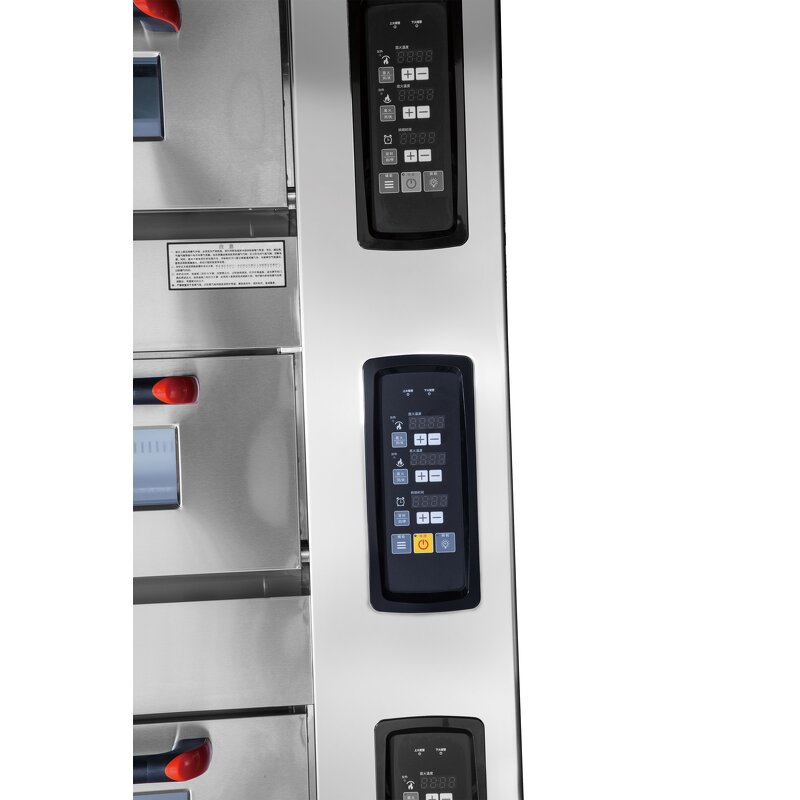 Bread Deck Oven Manufacturer - 4 Deck 8 Trays Stainless Steel Electric Micro Computer