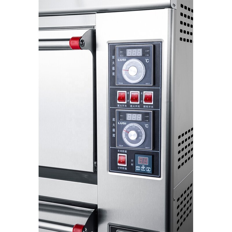 Bread Deck Oven Manufacturer - 4 Deck 8 Trays Stainless Steel Electric Industrial